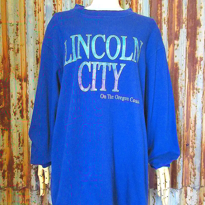(古着)90s USA製 no fear ロンT カットソー　cityboy 古着)90s USA製 no fear ロンT カットソー cityboy 古着)90s USA