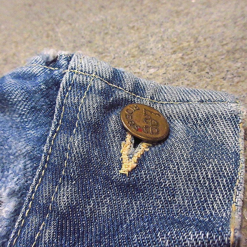 ビンテージ60's○Lee 101-Jデニムジャケットsize 44-L○220222s5-m
