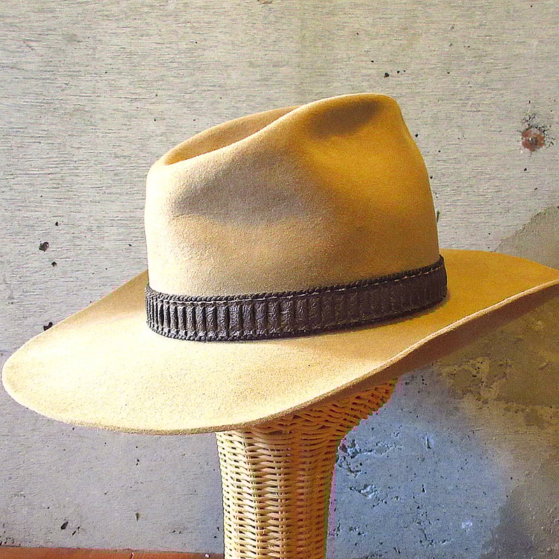 ビンテージ○STETSONカウボーイハットsize 7 1/4○240514k3-m-ht ビンテージ○STETSONカウボーイハットsize 7 1/4○240514k3-m-ht