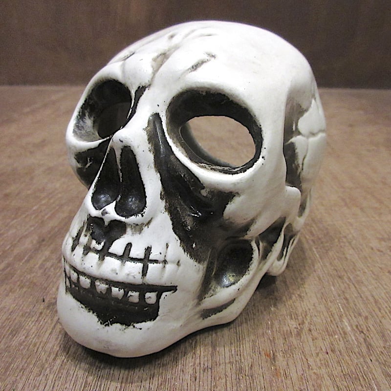ビンテージ~60's○スカルモチーフセラミックアシュトレイ○251105z2
