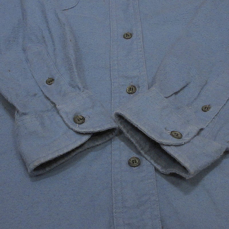 ビンテージ90's○Eddie Bauerシャモアクロスボタンダウンシャツ