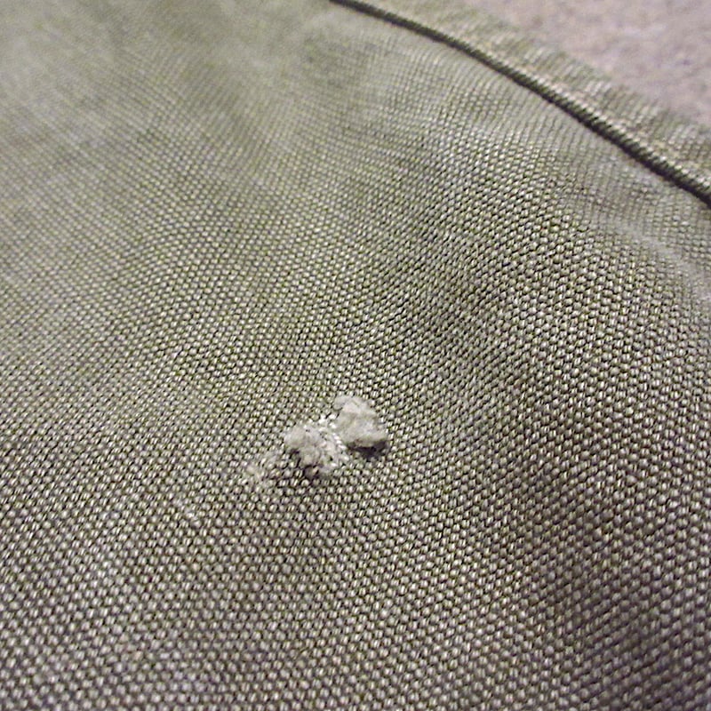 ビンテージ40's○ミリタリーステンシル入りキャンバスダッフルバッグ