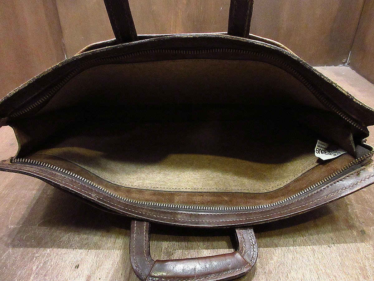 ビンテージ70's○pegasusレザーブリーフケース茶○231201i4-bag ビンテージ70's○pegasusレザーブリーフケース茶○231201i4-bag