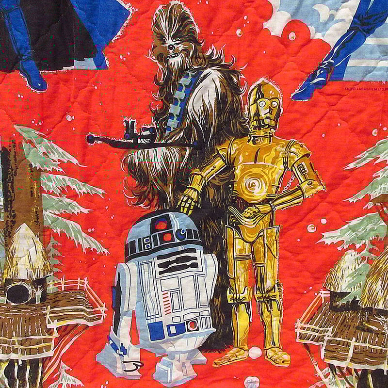 ビンテージ80's○Sears STAR WARSジェダイの帰還キルティング