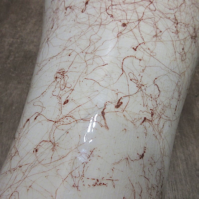 ビンテージ~70's○セラミックフラワーベース○251217z1-otclct花瓶