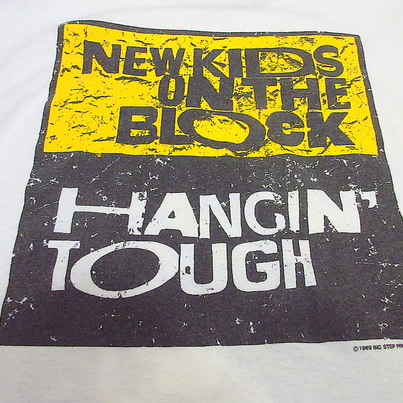 ビンテージ80's○NEW KIDS ON THE BLOCK HANGIN TOUGH Tシ ビンテージ80's○NEW KIDS ON THE BLOCK HANGIN TOUGH Tシ