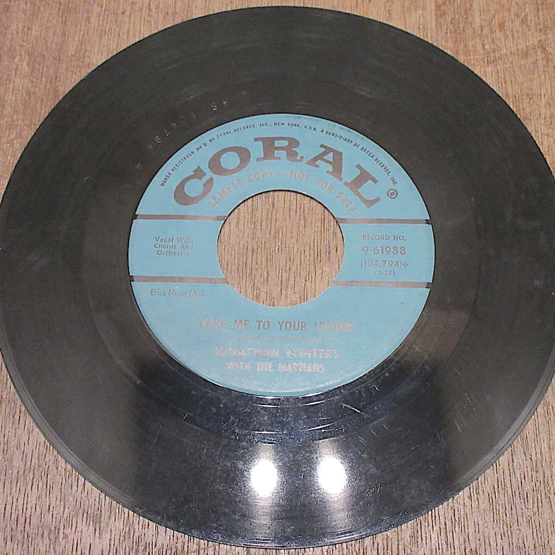 JONATHAN WINTERS WITH THE MARTIANS○Nee Nee Na N