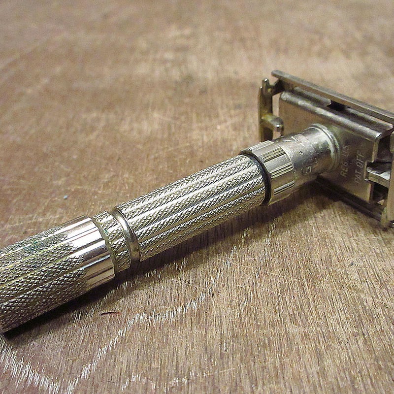 ビンテージ60's○Gillette Fatboy Adjustable G3レイザー○240