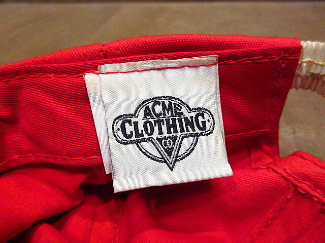 ビンテージ90's○Warner Bros. バックスバニー6パネルキャップ赤