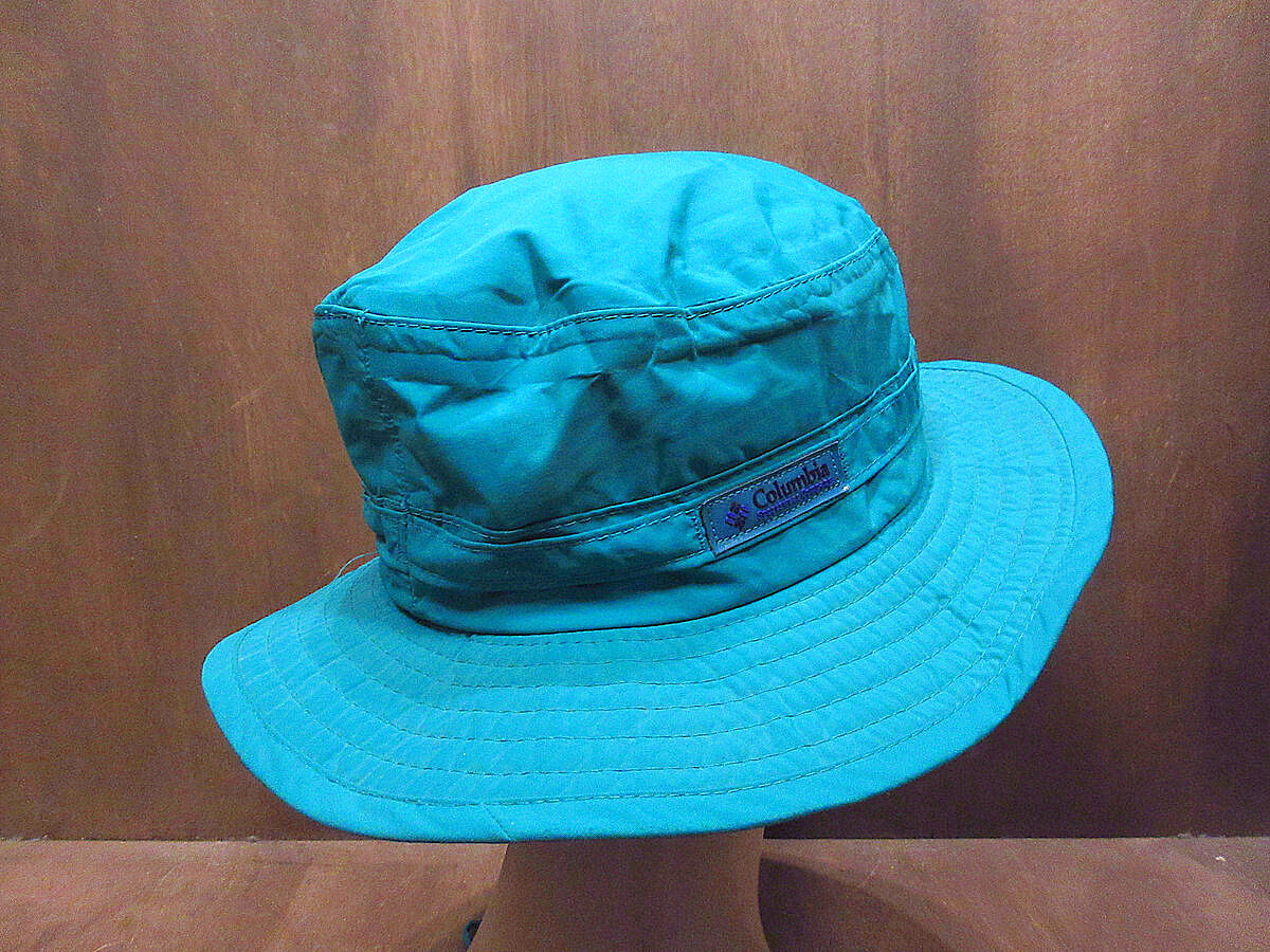 90's Columbia コロンビア USA製 ナイロンハット バケットハット 90's Columbia コロンビア USA製 ナイロンハット バケットハット