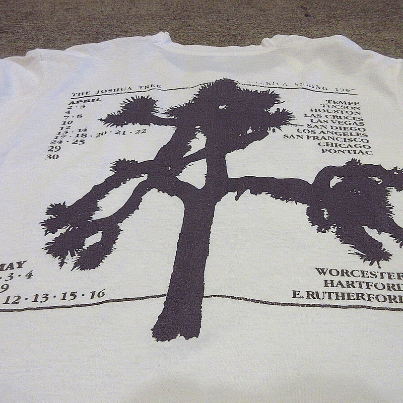80s USA製 U2 バンドTシャツコピーライト 1987 シングルステッチ 80s USA製 U2 バンドTシャツコピーライト 1987 シングルステッチ
