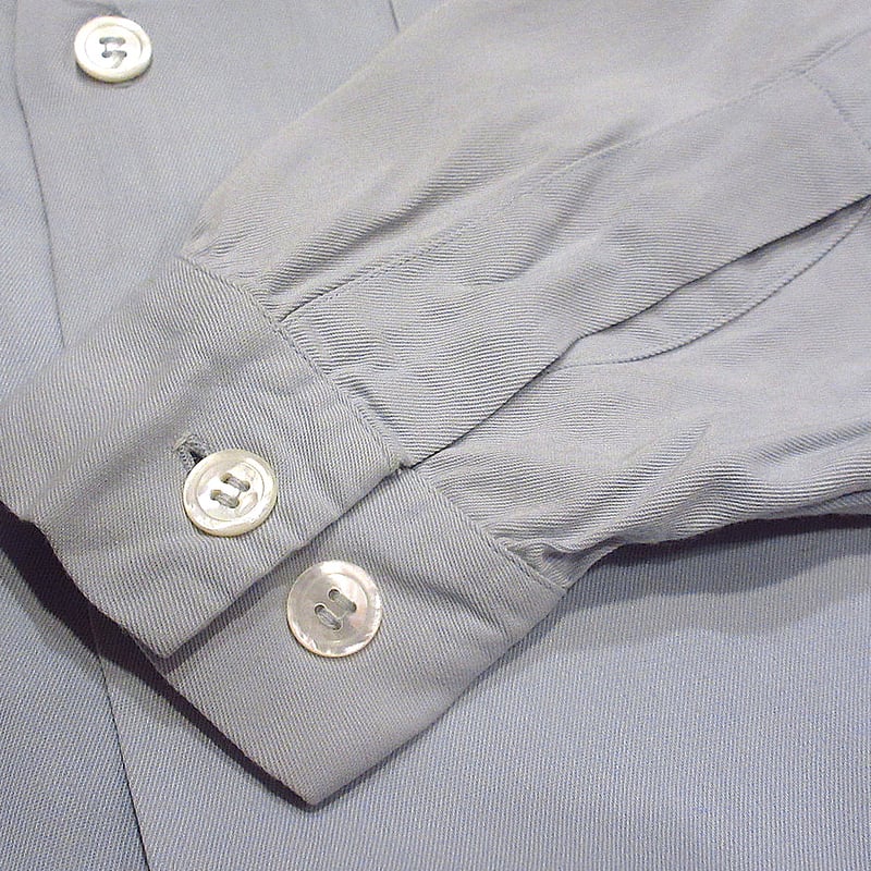 ビンテージ50's○Strad-O-Gabレーヨンループカラー長袖シャツ ビンテージ50's○Strad-O-Gabレーヨンループカラー長袖シャツ