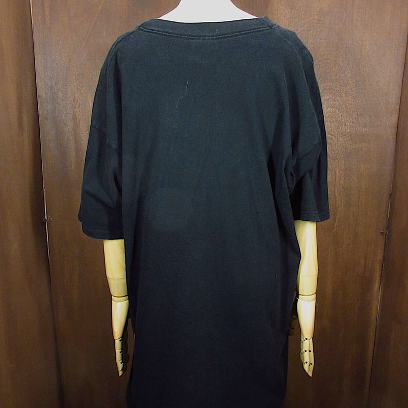 fuck you vintage tシャツ ビンテージ90's○FUCK YOU YOU FUCKING FUCK半袖Tシャツ黒size