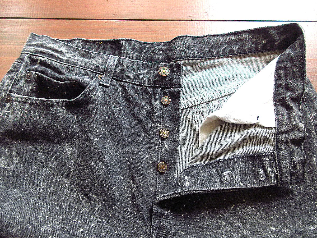 80's LEVI'S 501 ギャラクティックウォッシュデニム vintage 80's Levi's 501 ギャラクティックウォッシュデニムパンツ 表記
