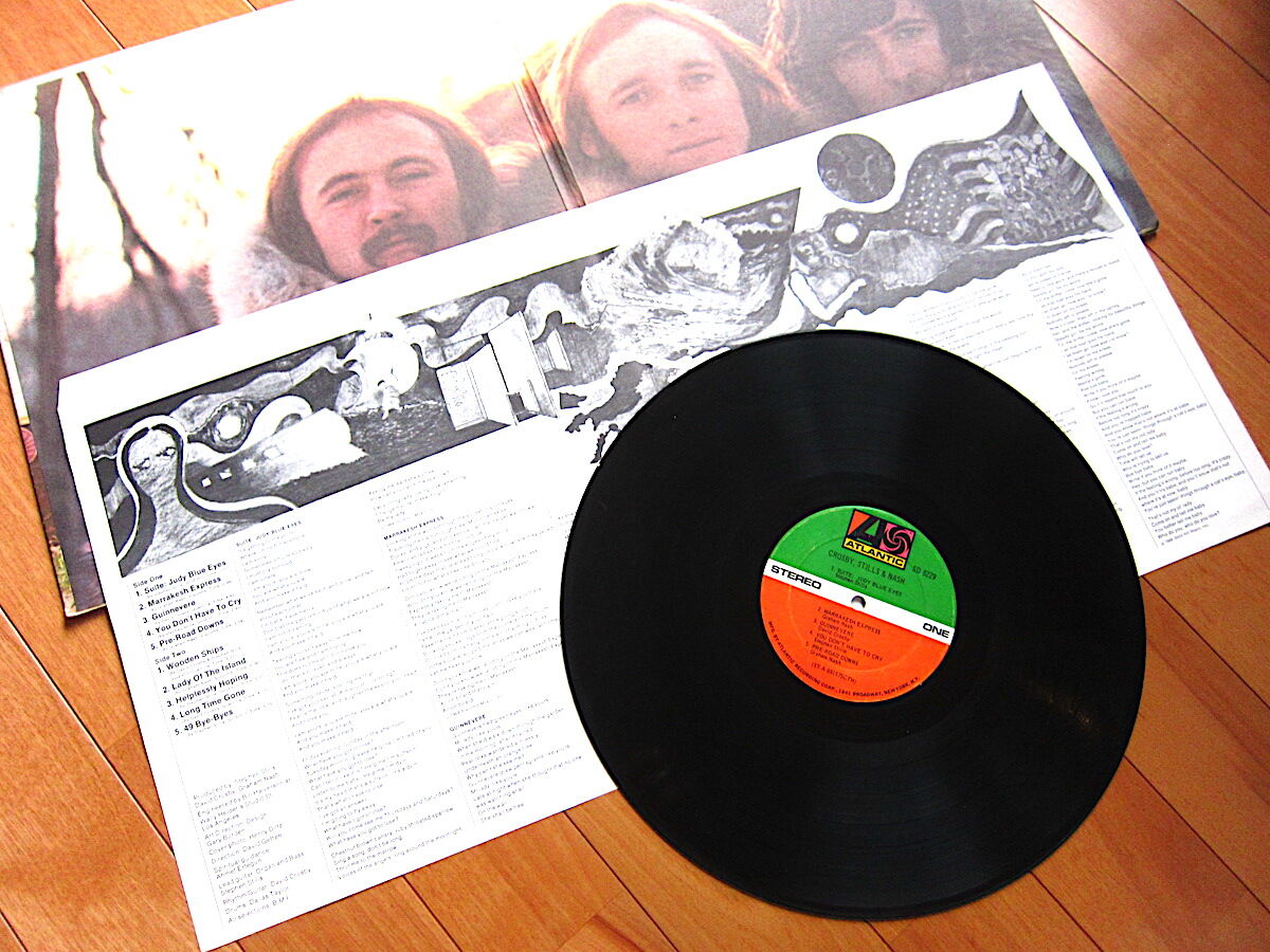 CROSBY, STILLS & NASH ATLANTIC SD-8229○211102t1 CROSBY, STILLS & NASH ATLANTIC SD-8229○211102t1