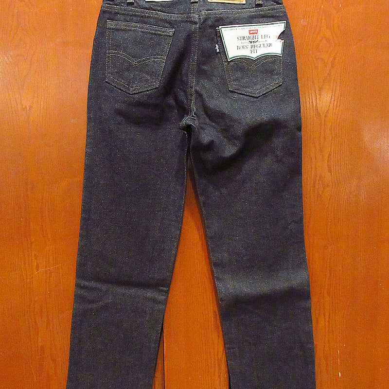 ビンテージ80's○DEADSTOCK Levi's 305ブラック表記W27 L27○220...