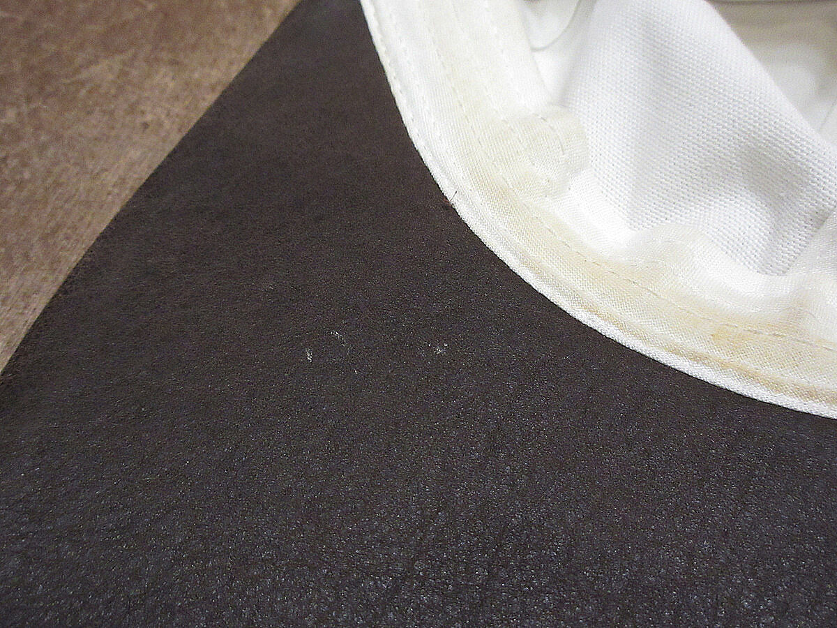 ビンテージ90's○The J.Peterman Companyレザーブリムツートン