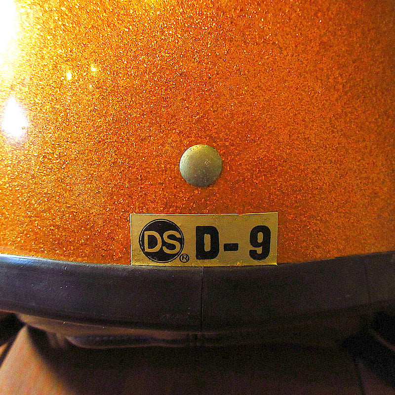 ビンテージ60's○バイザー付きジェットヘルメットオレンジsize L