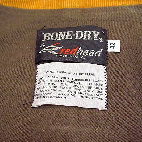 ビンテージ70's●redhead BONE-DRYハンティングジャケット Size 42●201003n1-m-jk-htg レッドヘッドアウトドアアウター古着