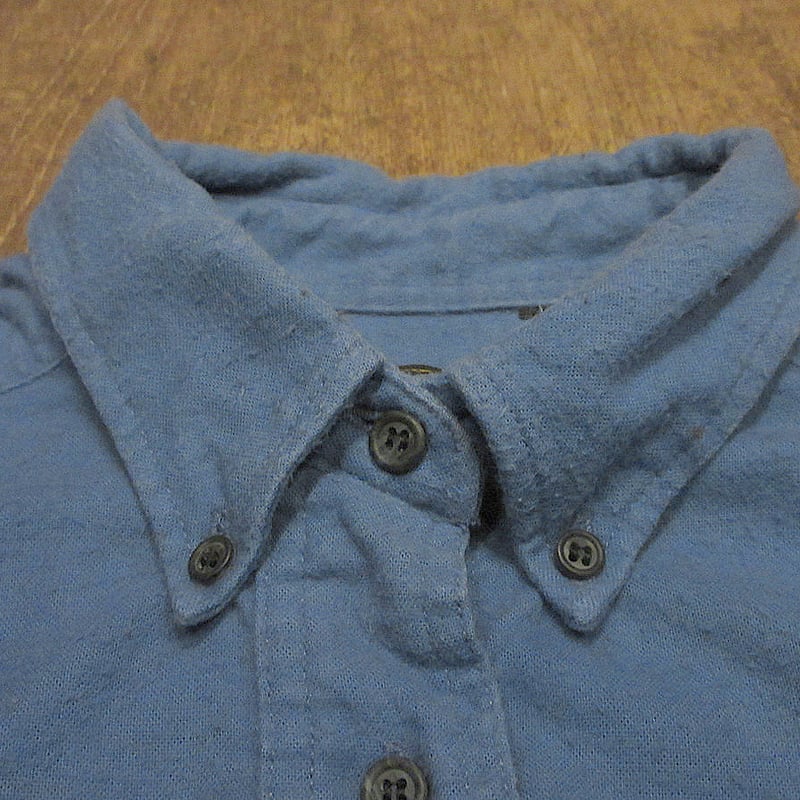 ビンテージ90's○Eddie Bauerシャモアクロスボタンダウンシャツ