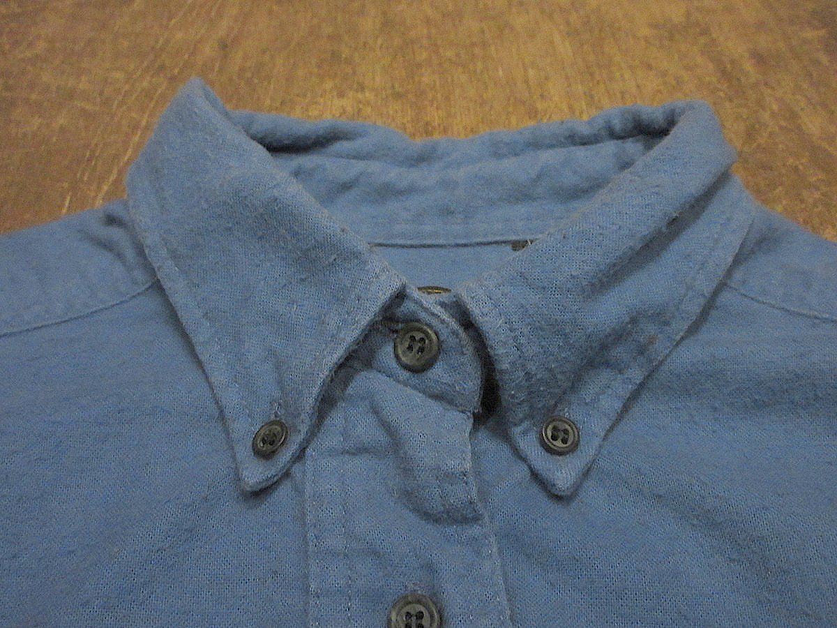 ビンテージ90's○Eddie Bauerシャモアクロスボタンダウンシャツ