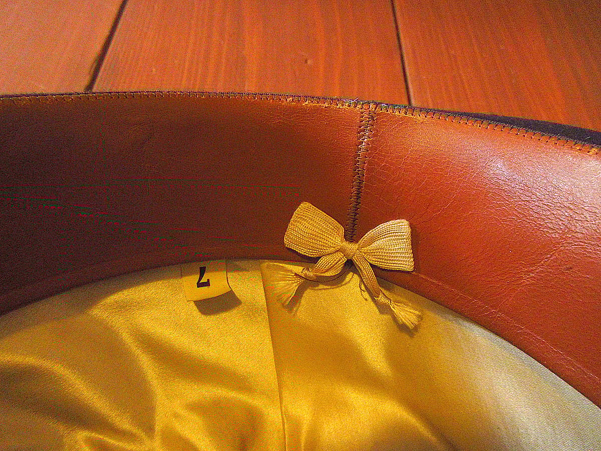 ビンテージ-30's○STETSONボーラーハット黒size 7○240211j3-m-ht-