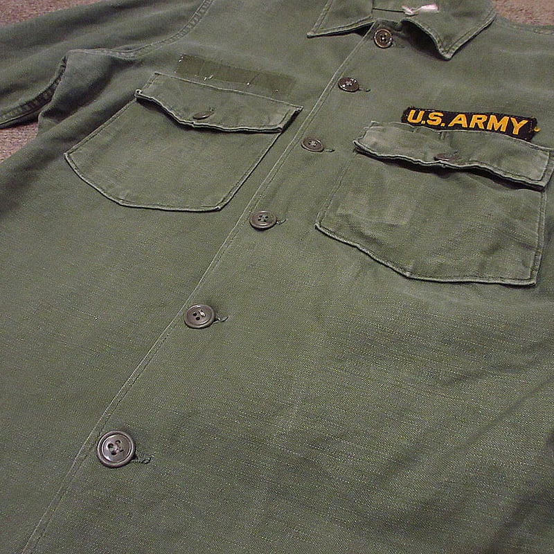 USARMY ビンテージシャツ DEADSTOCK】60s US Army Utility Shirts 