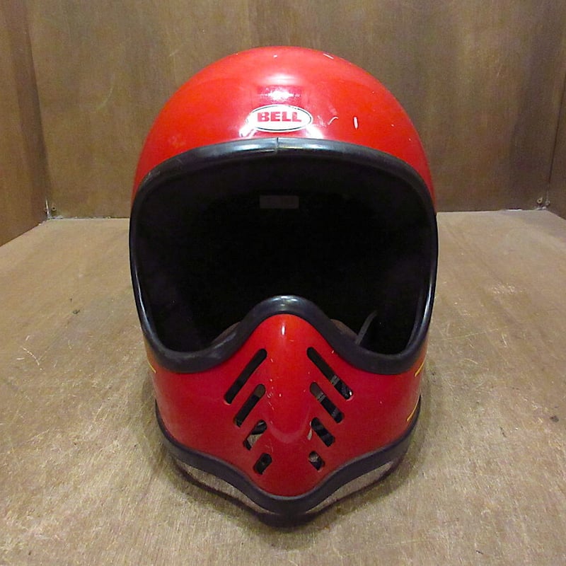 BELL MINI MOTO 赤　ジェットヘルメット　当時物 BELL MINI MOTO 赤 ジェットヘルメット 当時物 BELL MINI MOTO 赤