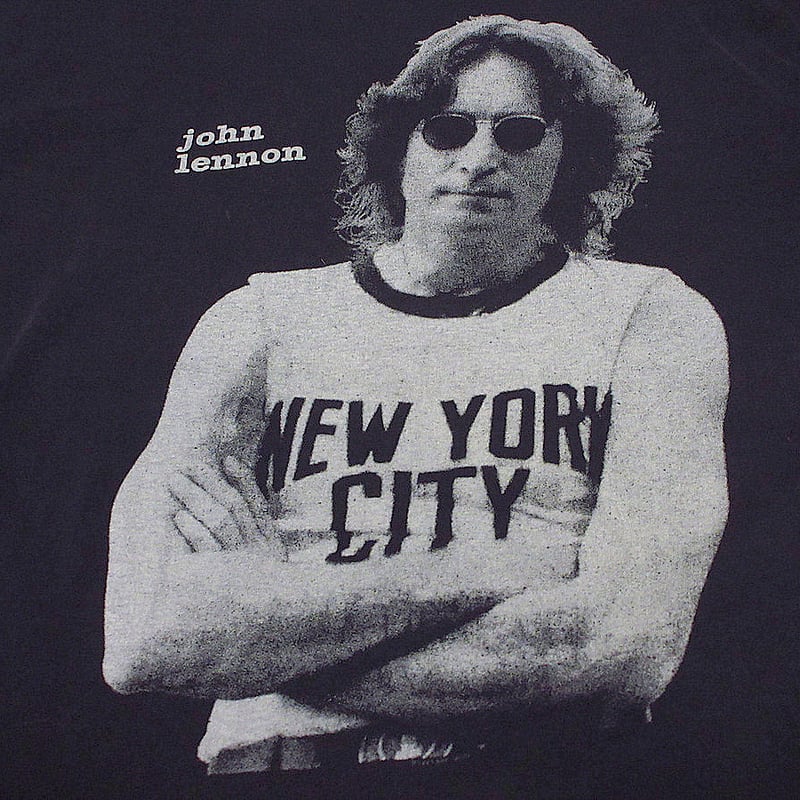 激レア！ジョンレノン&オノヨーコNIRVANA Tシャツ[SUB POP] Nirvana T Shirt John Lennon Yoko Ono Sub Pop Jeff Ross