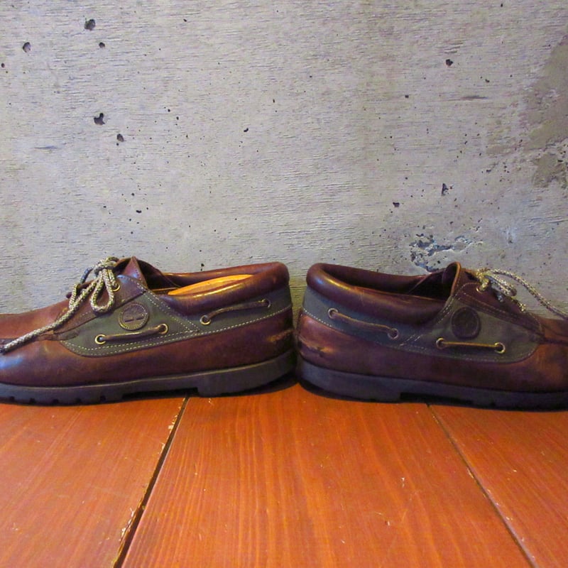 ビンテージ90's○Timberland 3-Eye Classic Lagモカシンシューズs