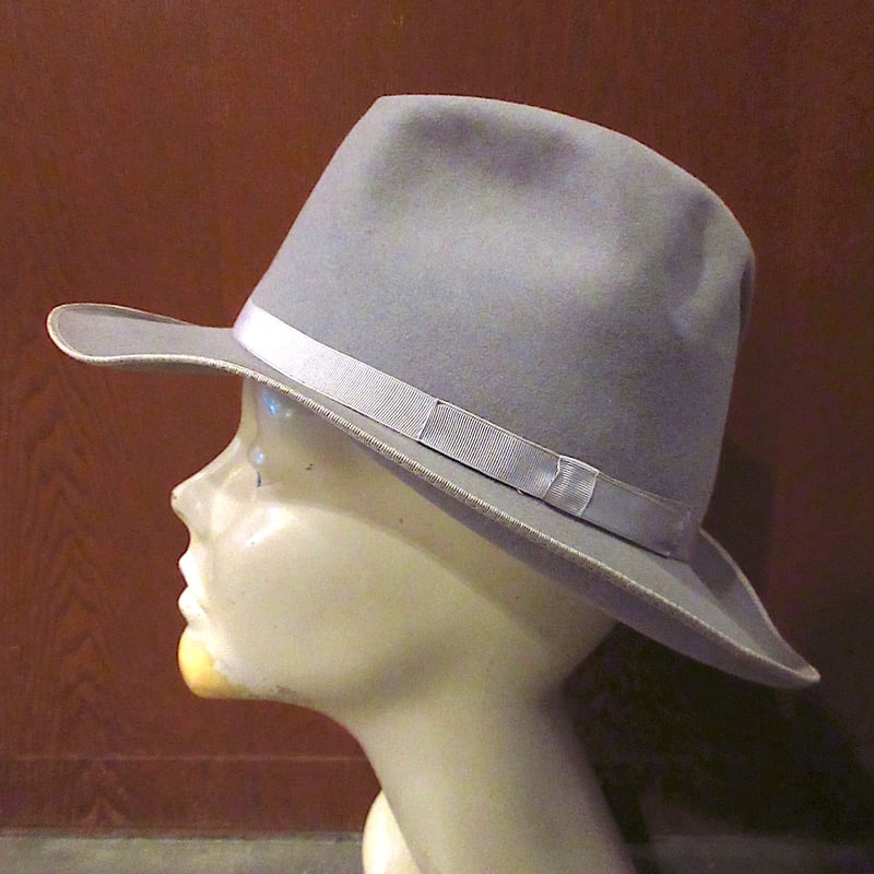 ビンテージ40's○Borsalinoフェドラハット○250626z7-m-ht-fltボルサ