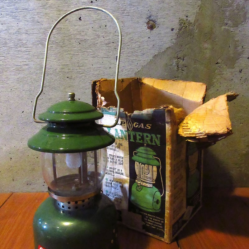 ビンテージ60's○Coleman 5120-731 LPガス式シングルマントルランタン