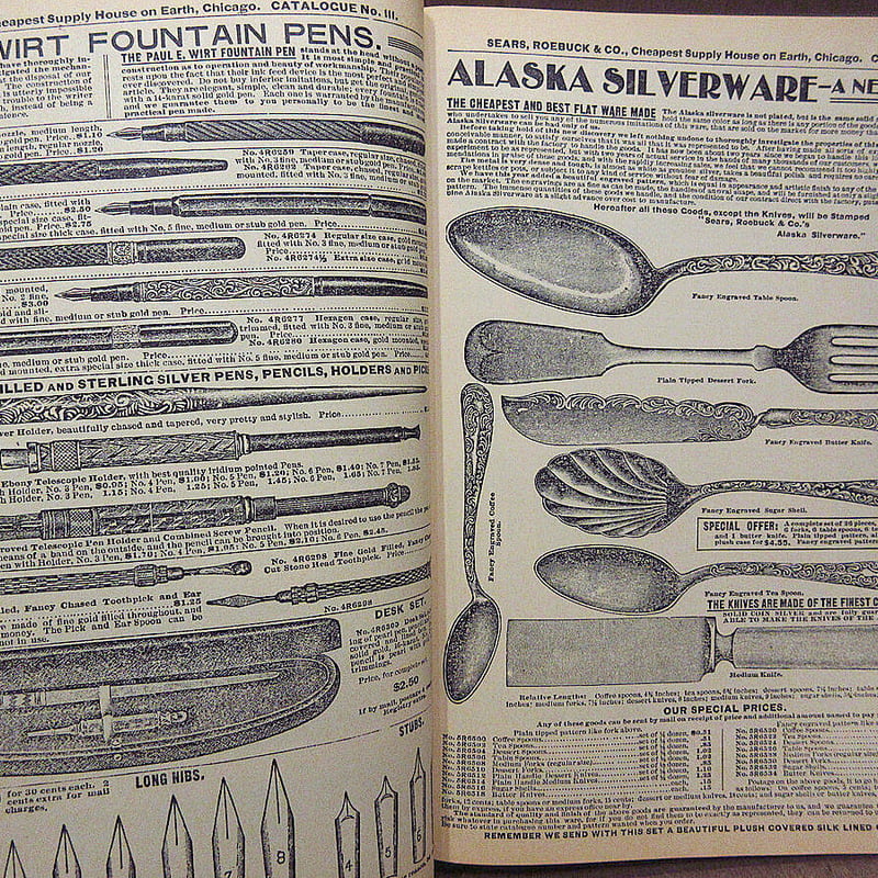 ビンテージ○1902 EDITION OF THE SEARS,ROEBUCK & CO.カタ