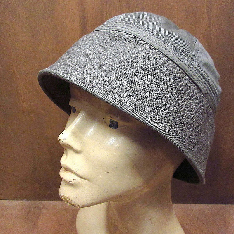ビンテージ40's○DEADSTOCK U.S.NAVYセーラーハットグレー7