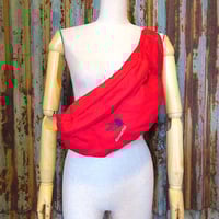 ビンテージ90’s●THE NORTH FACE extremeナイロンファニーパック赤●250531k6-bag-wstアウトドアノースフェイスウエストバッグ