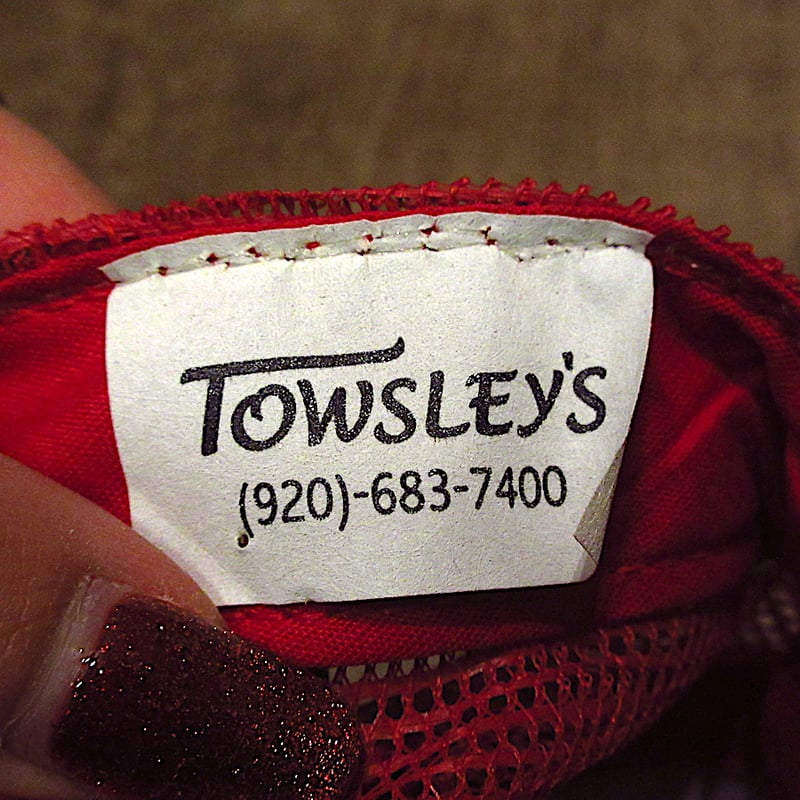 ビンテージ80's90's○DEADSTOCK Manitowoc刺繍入り6パネルスナップバッ