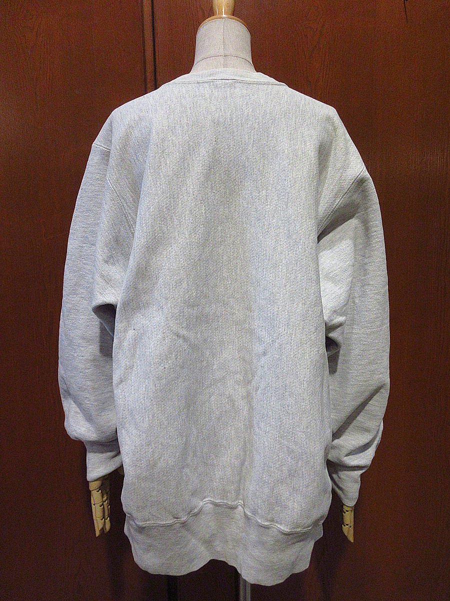 ビンテージ90's○Champion BUCKNELLリバースウィーブスウェットグレー