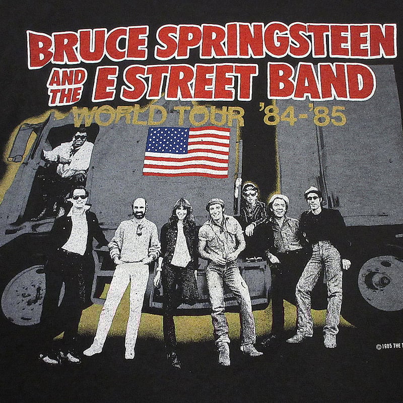 ビンテージ80's○BRUCE SPRINGSTEEN 1984年〜1985年ワールドツアーT