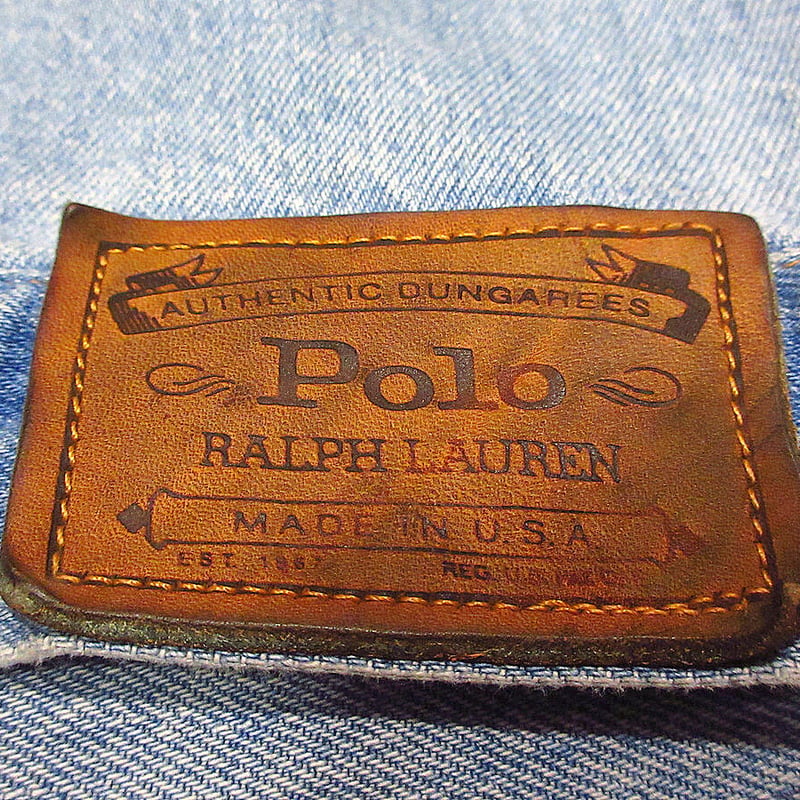 ビンテージ80's○POLO RALPH LAURENインディアンヘッドデニム