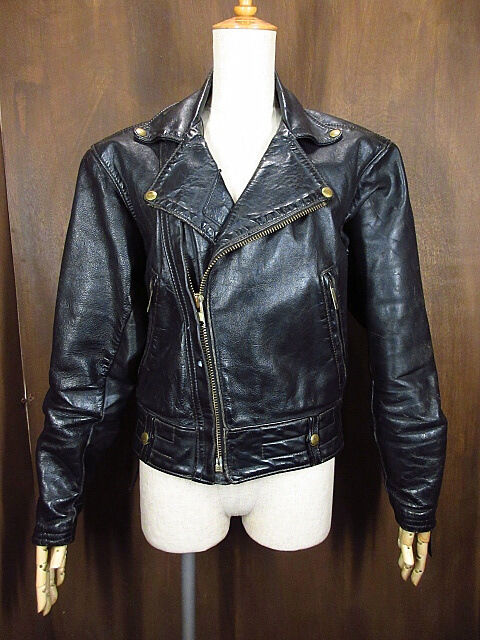 ビンテージ70's○Langlitz Leathersコロンビア黒○210311n7-m-jk...