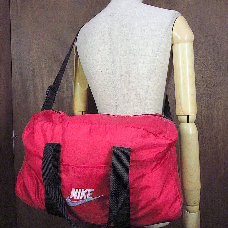 ビンテージ90's○NIKE 2WAYショルダーバッグ赤○240530j5-bag ビンテージ90's○NIKE 2WAYショルダーバッグ赤○240530j5-bag