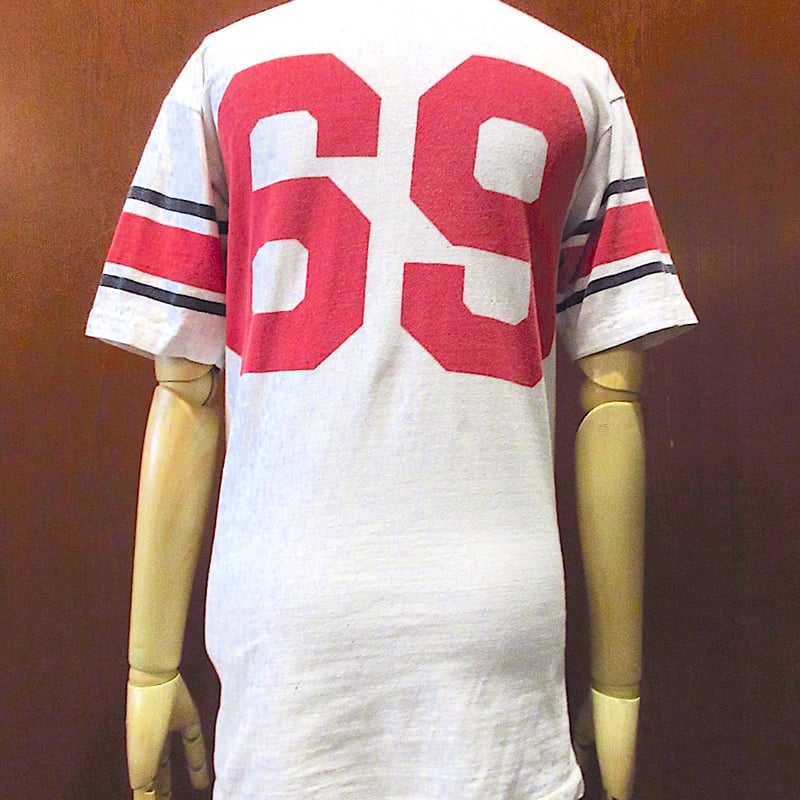 ビンテージ60's○ChampionランナーズタグRUTGERSフットボールTシャツ