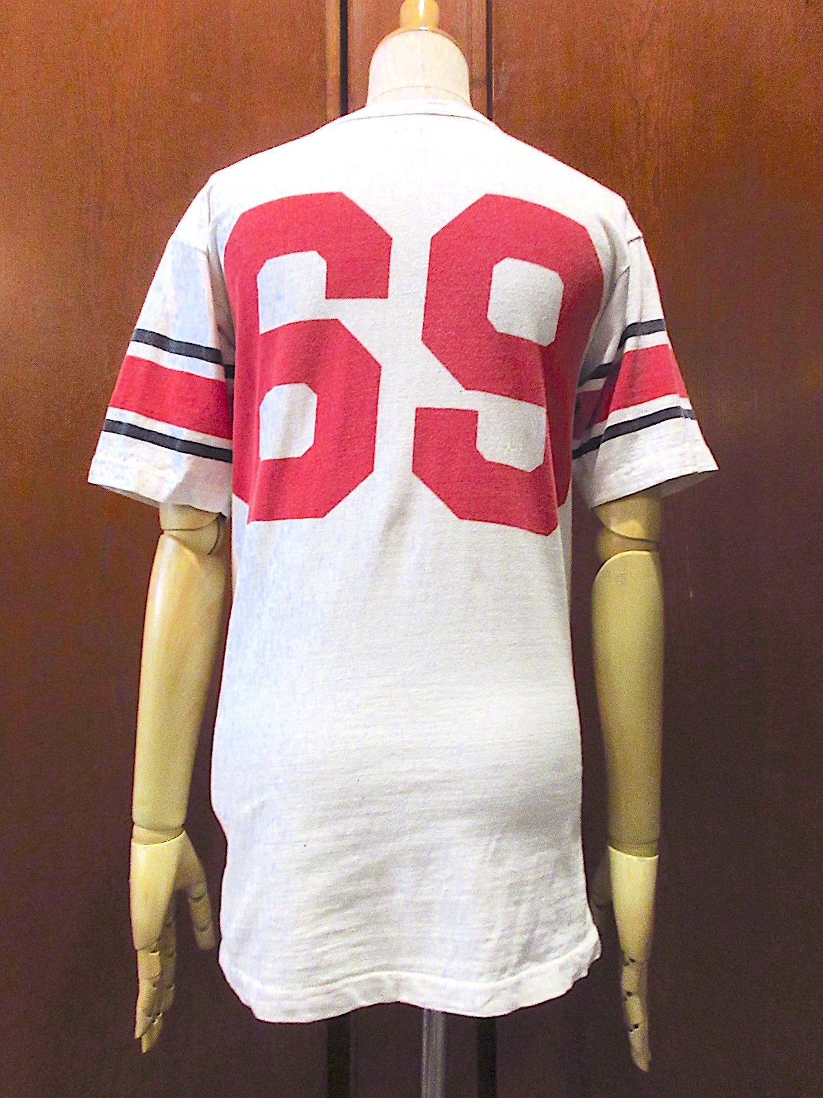 ビンテージ60's○ChampionランナーズタグRUTGERSフットボールTシャツ
