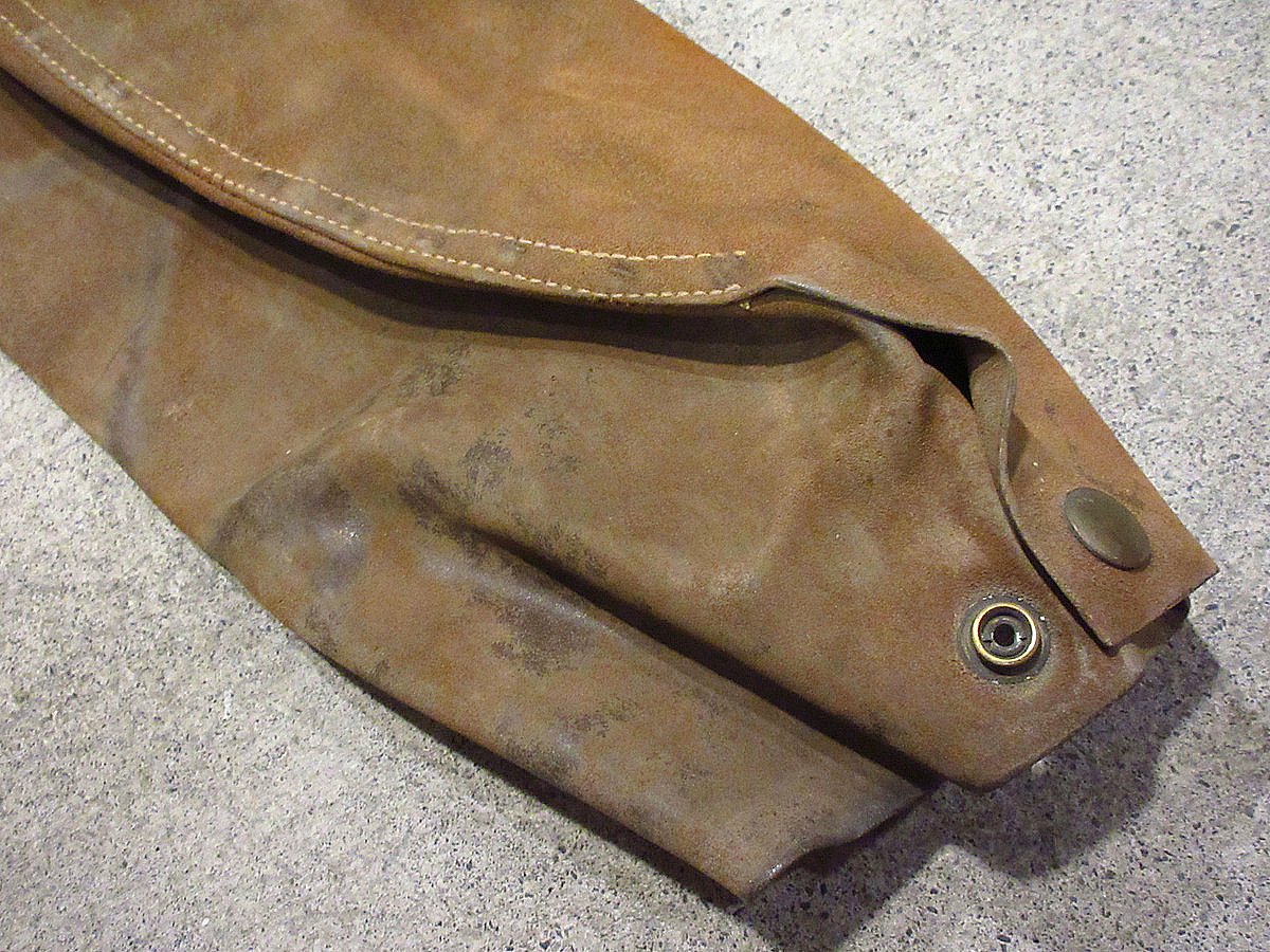 ウェルディングジャケット スナップボタン 耐火 ヴィンテージ ボクシー