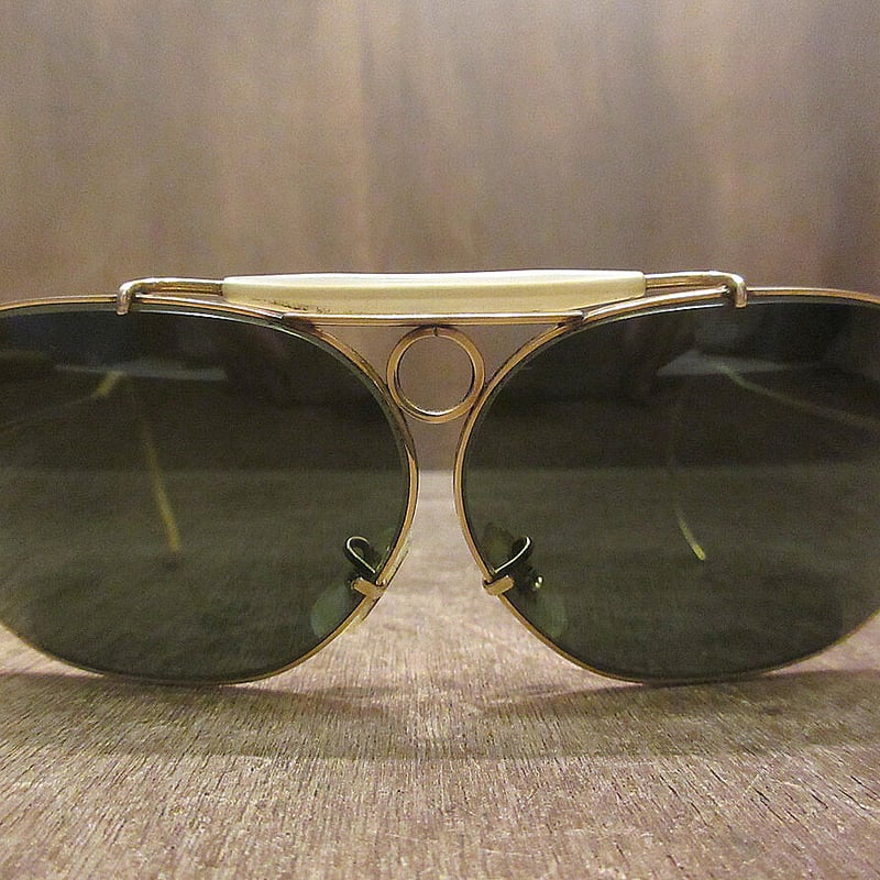 ビンテージ60's○ケース付きB&L Ray-Ban 1/10 12KGFデコットシューター ...