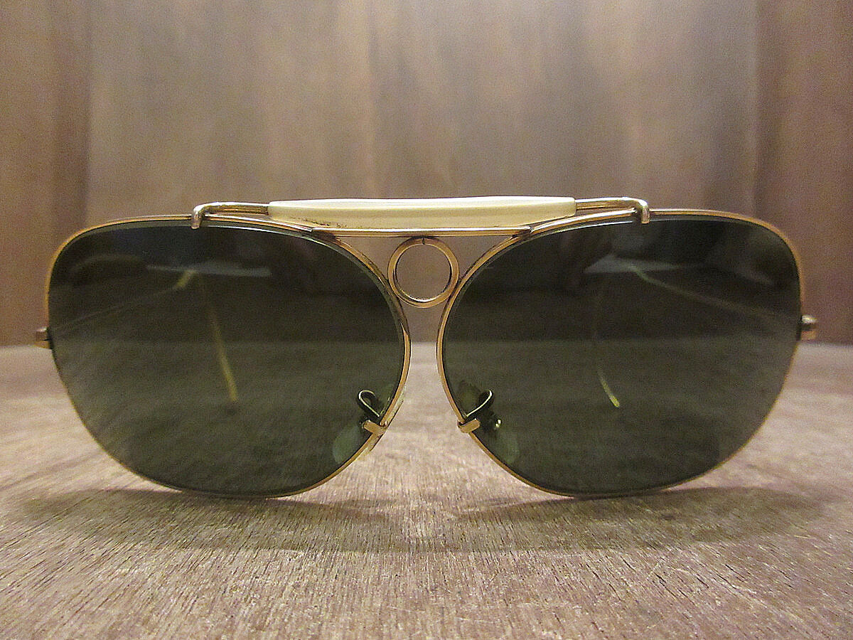 ビンテージ60's ケース付きB&L Ray-Ban 1/10 12KGFデコット ビンテージ60's ケース付きB&L Ray-Ban 1/10 12KGFデコット