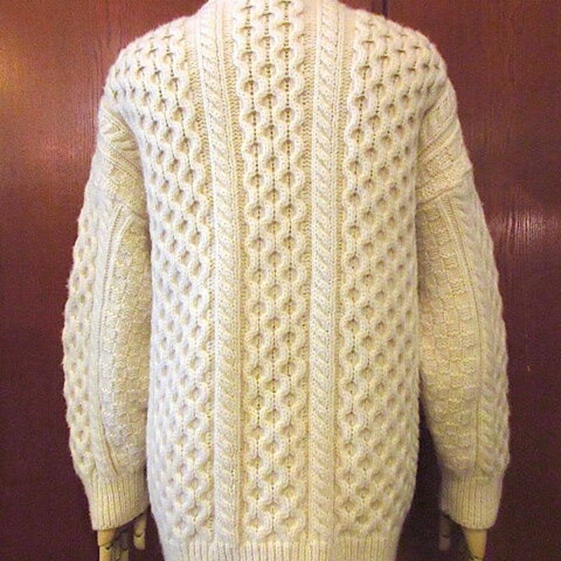 KiNVARA HANDKNIT アイルランド製 ビンテージ フィッシャーマン KiNVARA HANDKNIT アイルランド製 ビンテージ フィッシャーマン