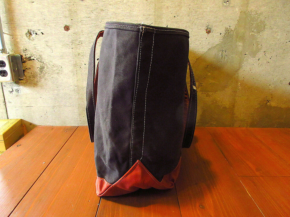 L.L.Beanジッパー付きロングハンドルキャンバストートバッグXL