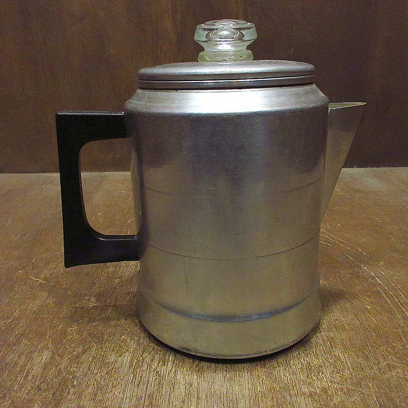 レア！パリ・ダカール　アウトドアシリーズ　 パーコレーター　ゴールド　自動蓋止付 パリ・ダカール アウトドアシリーズ パーコレーター ゴールド