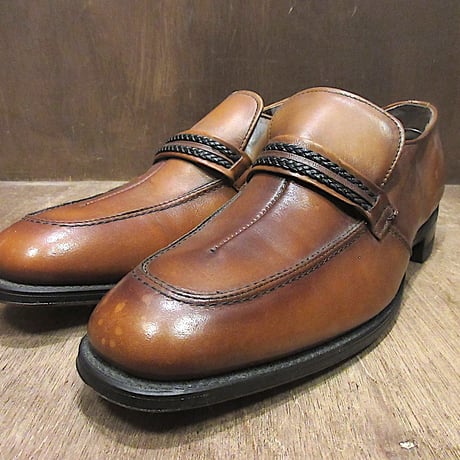 デッドストック 50s USA ヴィンテージ ローファー ダークブラウン 本革 CATEGORY ローファー／スリッポン | cozy vintage